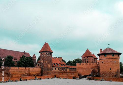 old castle in poland