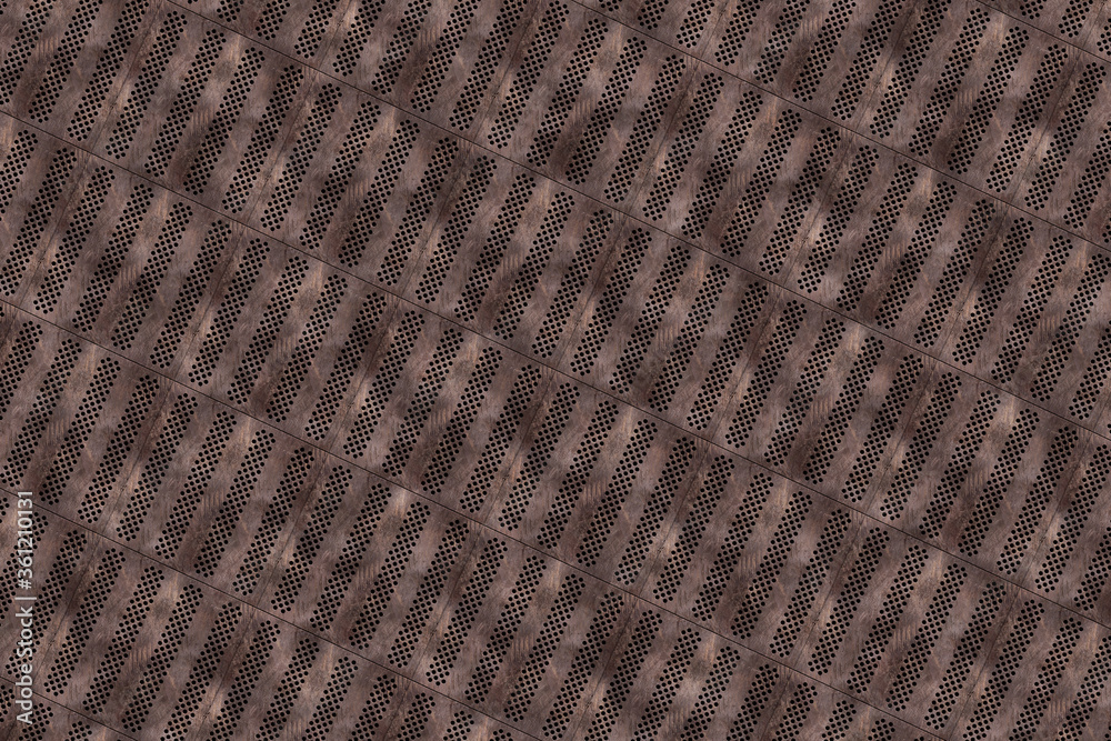 red rusty metal mesh lattice surface background red rusty metal mesh lattice surface background