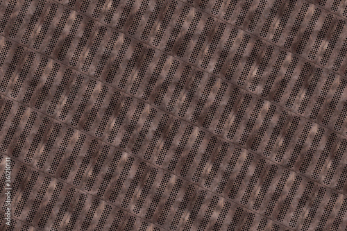 red rusty metal mesh lattice surface background