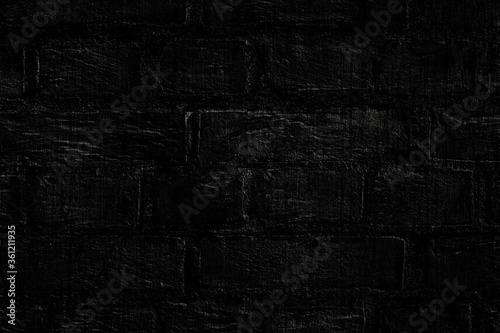 black bricks wall background wallpaper backdrop surface