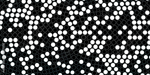 Dark Pink, Blue vector background with bubbles. Colorful illustration with gradient dots in nature style. Pattern for booklets, leaflets.