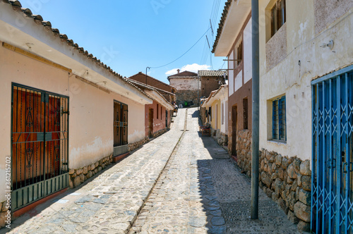 Fototapeta Naklejka Na Ścianę i Meble -  Small village in Peru