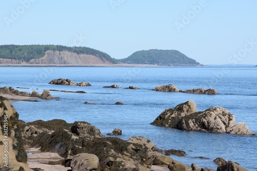 Wallpaper Mural Rocks on the shore of the sea in Nova Scotia, Canada