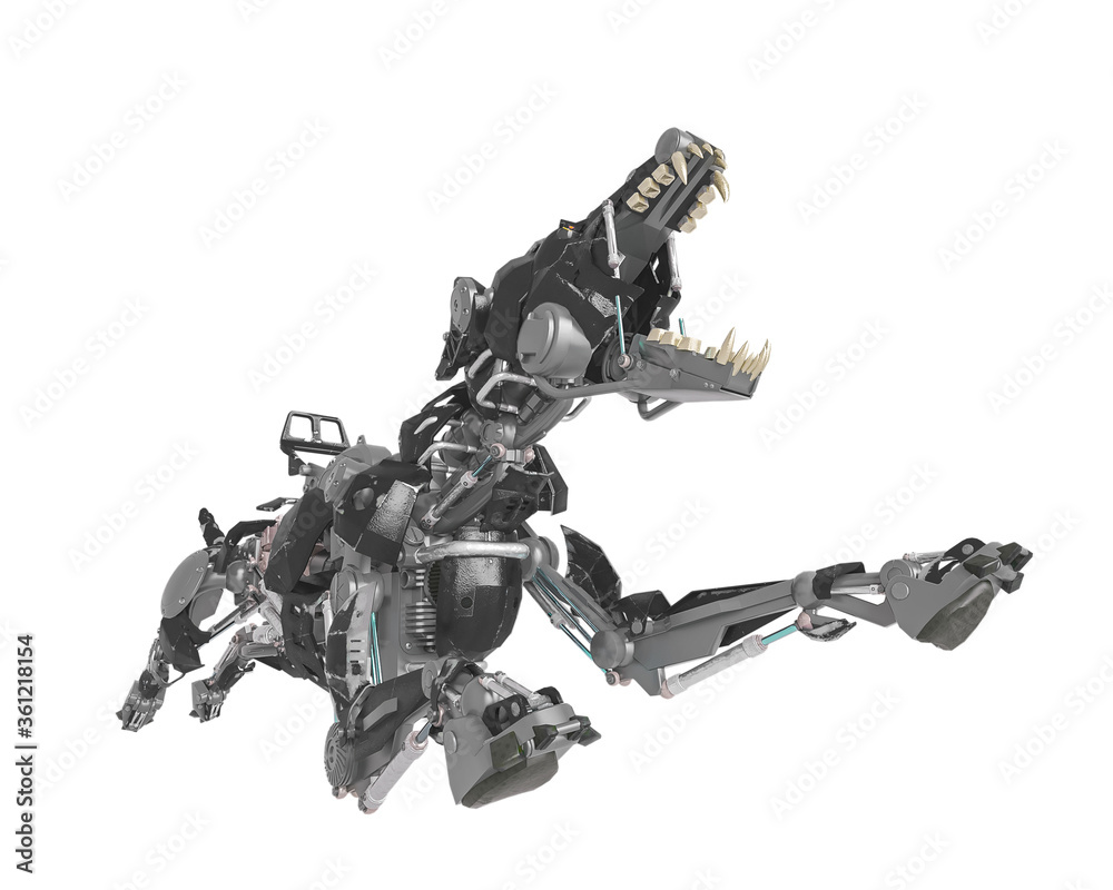 cyber security dog is flying up in white background cyber security dog is flying up in white background