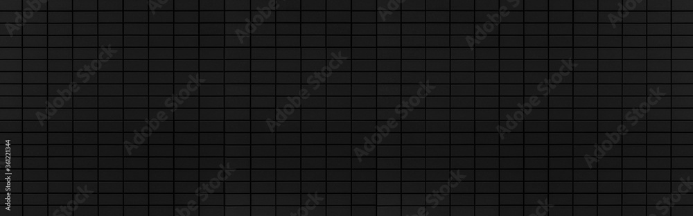 Panorama of Black stone brick texture and background ,Wall dark brick wall texture background. Panorama of Black stone brick texture and background ,Wall dark brick wall texture background.