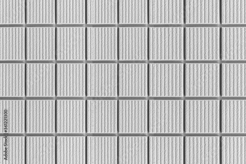 Wallpaper Mural Modern white stone wall with stripes texture and seamless background Torontodigital.ca