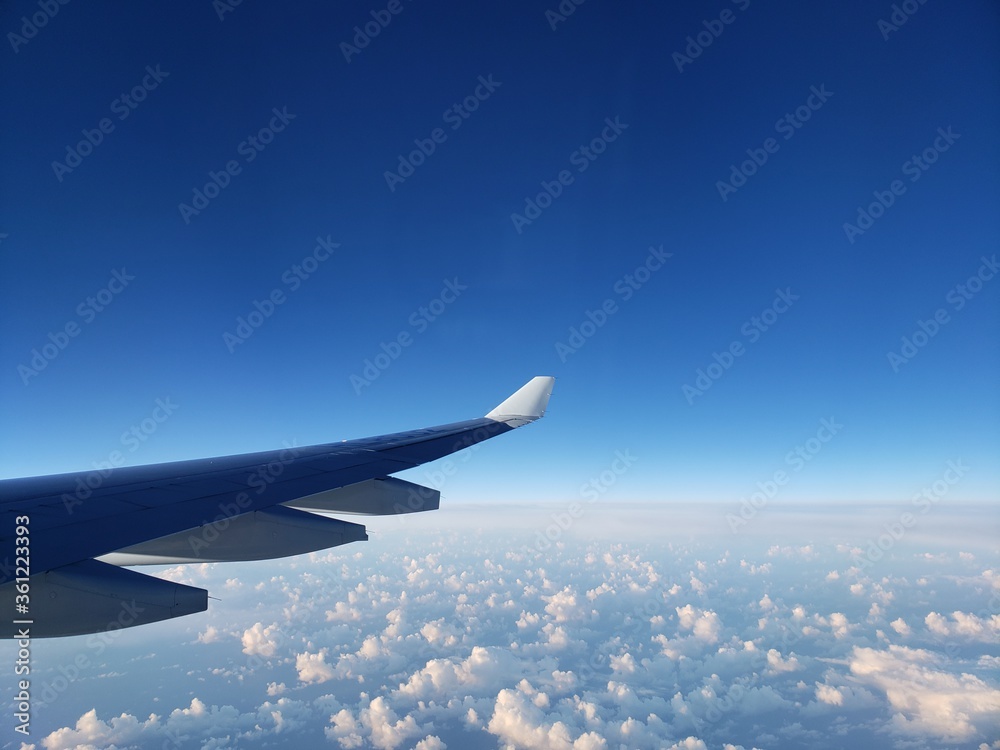 Obraz premium 空の旅