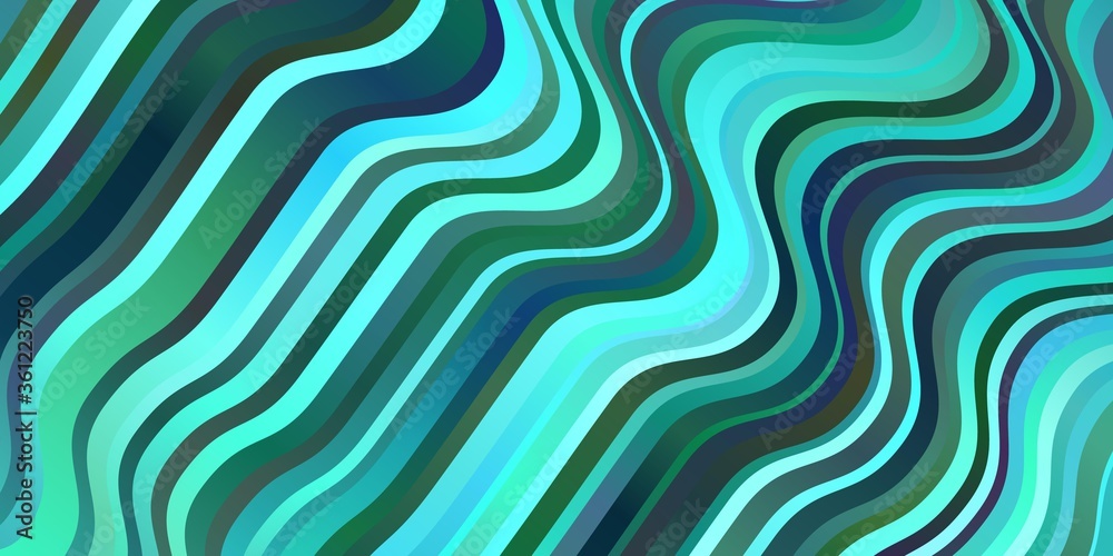 Light Green vector template with lines. Light Green vector template with lines.