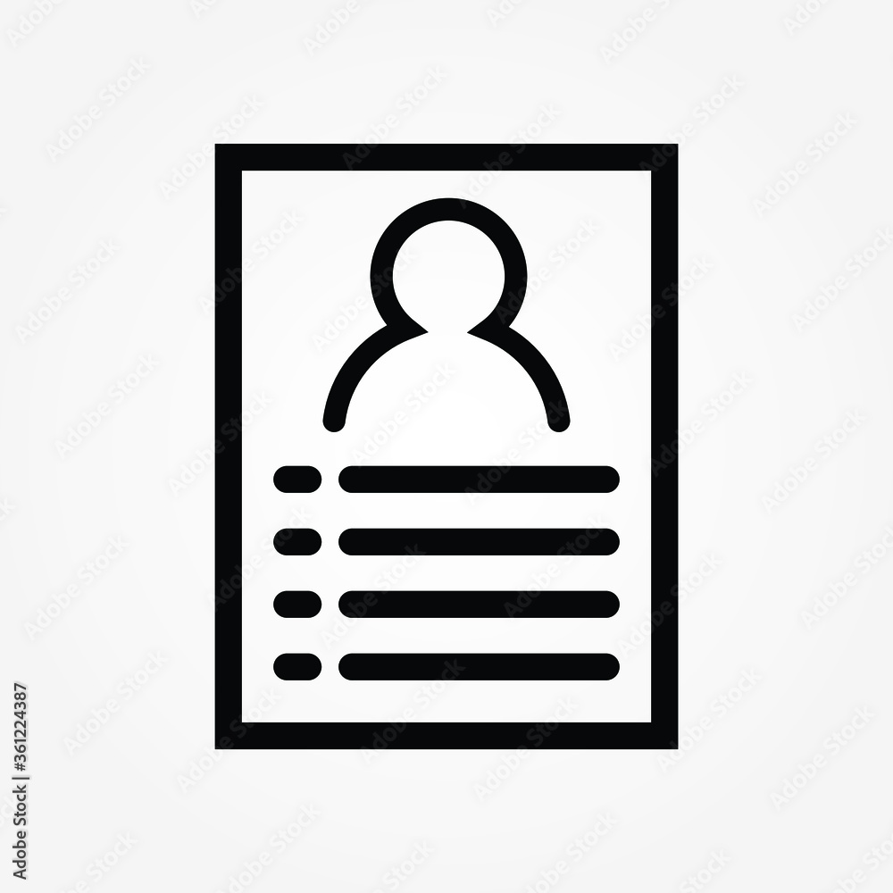 list note work person icon vector illustration list note work person icon vector illustration