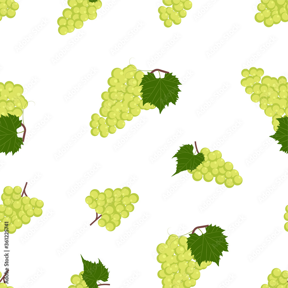 Grapes. Seamless Vector Patterns Grapes. Seamless Vector Patterns