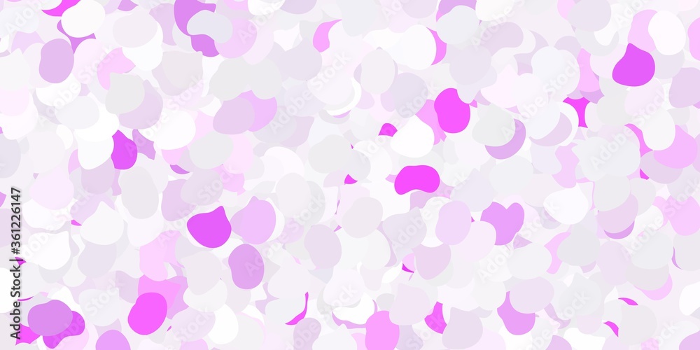 Light purple vector texture with memphis shapes. Light purple vector texture with memphis shapes.