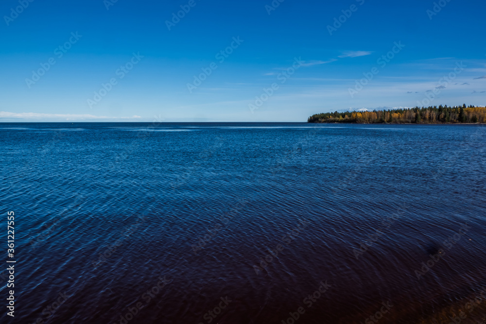 カナダ　グレートスレーブ湖　Great Slave Lake in the Canada