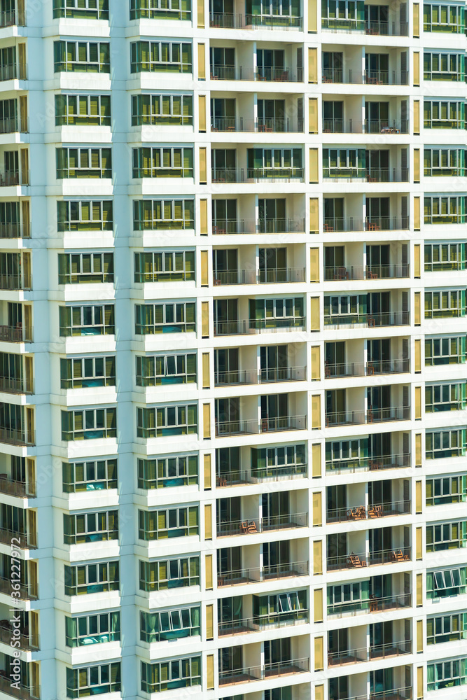 Abstract window exterior of building architecture Abstract window exterior of building architecture