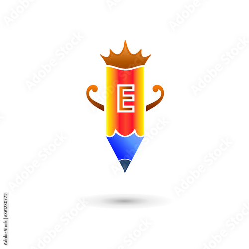vector illustration of pen