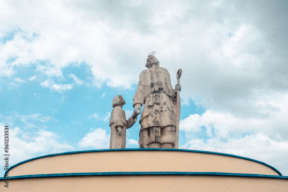 Statue of São José de Ribamar - Monument of a brazilian city in the state of Maranhão