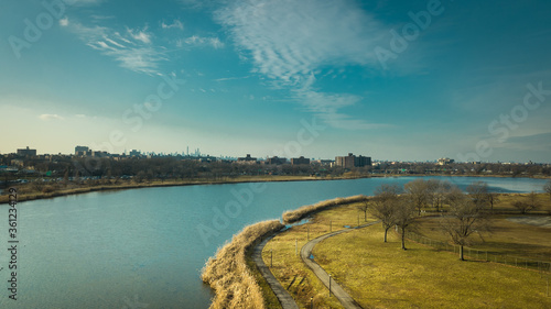 Фотография Flushing Meadows Corona park Sunset