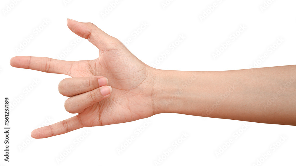 Hands in the form of heart on white background with clipping path. Hands in the form of heart on white background with clipping path.