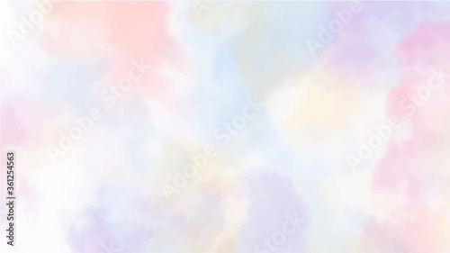 soft pastel colorful watercolor background for textures backgrounds and web banners design