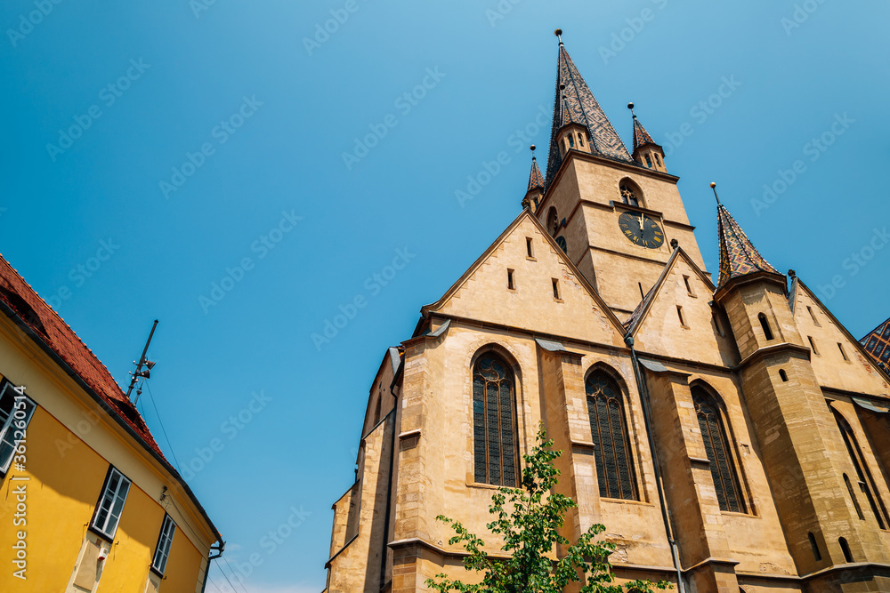 Lutheran cathedral of saint mary in Sibiu, Romania