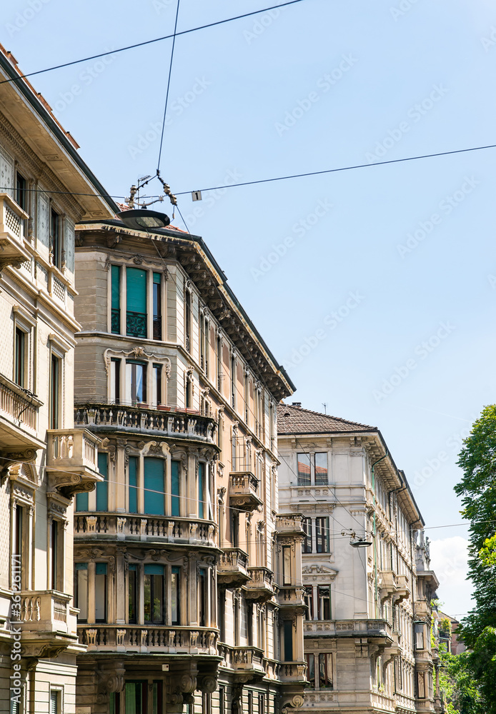 Via Aristide de Togni in Milan.