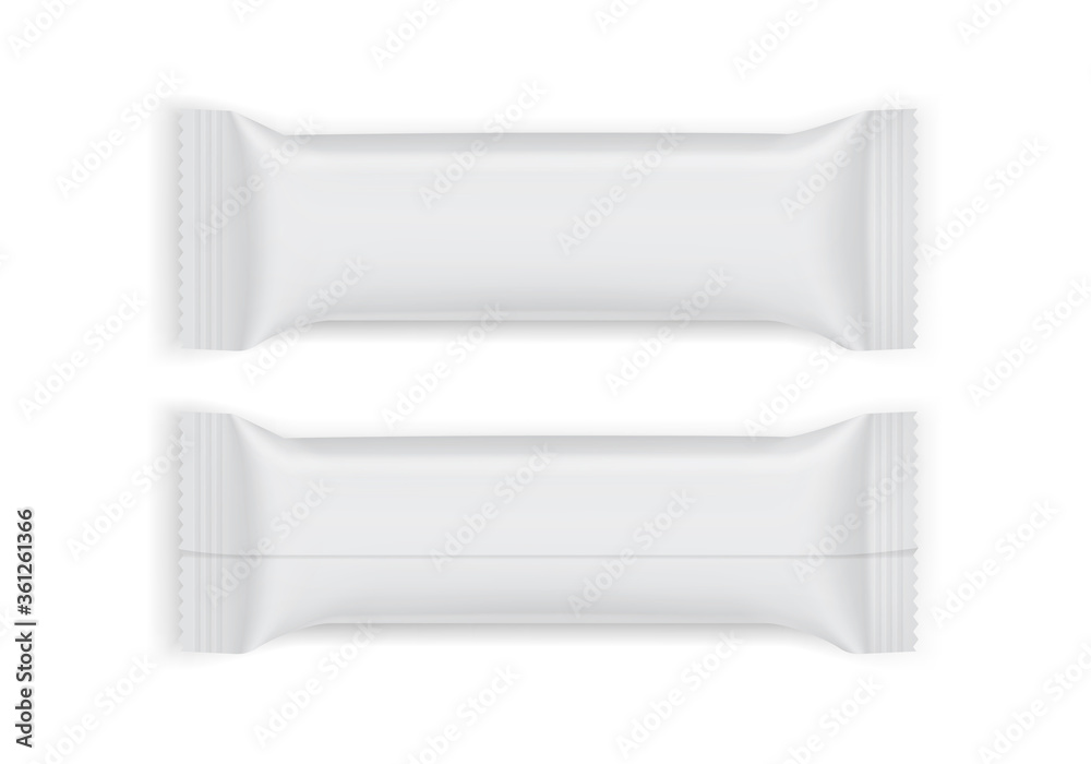 white paper packaging top and bottom view isolated on white background white paper packaging top and bottom view isolated on white background
