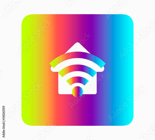 5G Vector Icon. 5th Generation Wireless Internet Network Connection Information isolated