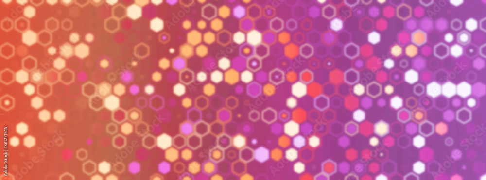 Blurry effect. Abstract blur illustration. Blurred background. Unfocused backdrop. Abstract hexagon wallpaper. Background with hexagon. Geometric illustration.