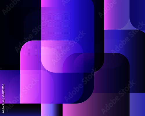 blue and voilet modern abstract minimal geometric blur Modern concept for graphic and backround Cool and Trendy shapes gradient wallpaper