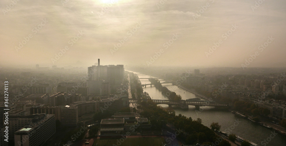 Paris vu de la tour Eiffel Paris vu de la tour Eiffel