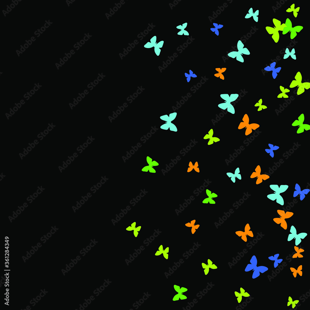 Summer Background with Colorful Butterflies. Simple Feminine Pattern for Card, Invitation, Print. Trendy Decoration with Beautiful Butterfly Silhouettes. Vector Background with Moth
Summer Background with Colorful Butterflies. Simple Feminine Pattern for Card, Invitation, Print. Trendy Decoration with Beautiful Butterfly Silhouettes. Vector Background with Moth