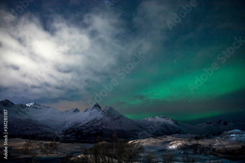 Polarlicht über den Lofoten - Norwegen im Winter