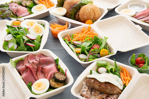 Foto テイクアウトの料理