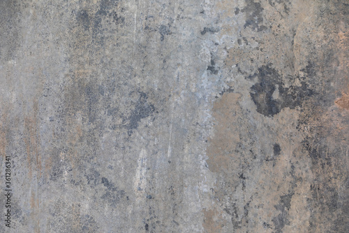 Dark gray abstract weathered smooth Concrete textured background. Elegant architectural texture. © Aleksandra Konoplya