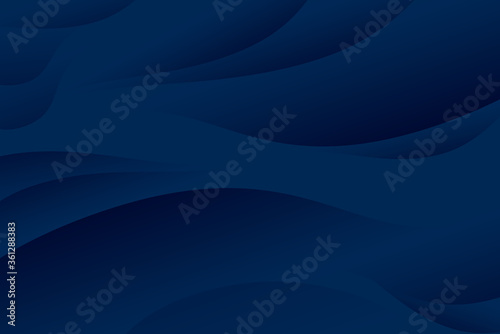 曲線のあるエレガントな紺色背景素材 © YY apartment