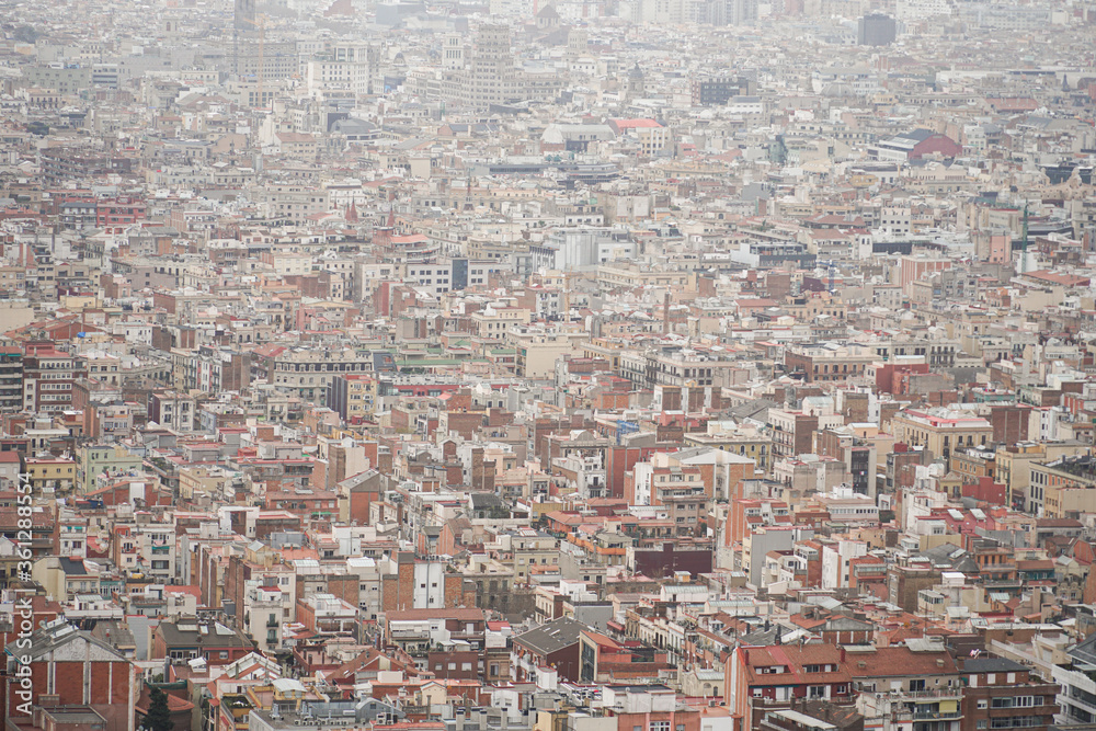 Barcelona city houses
