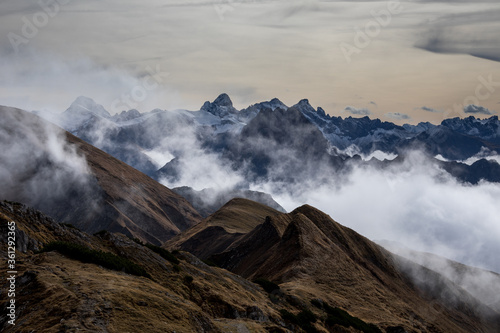 Allgäuer Alpen im Herbst