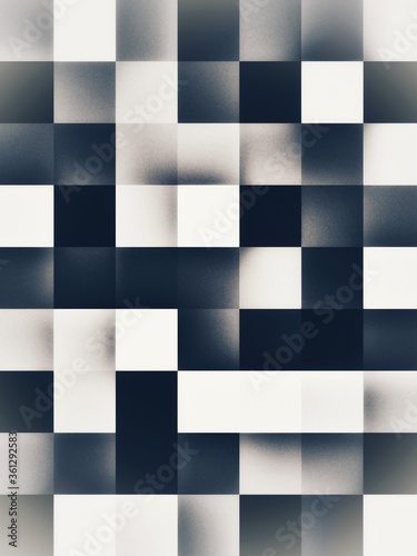 Geometric colorful pattern with a rough texture background. Background texture wall and have copy space for text. Picture for creative wallpaper or design art work.
