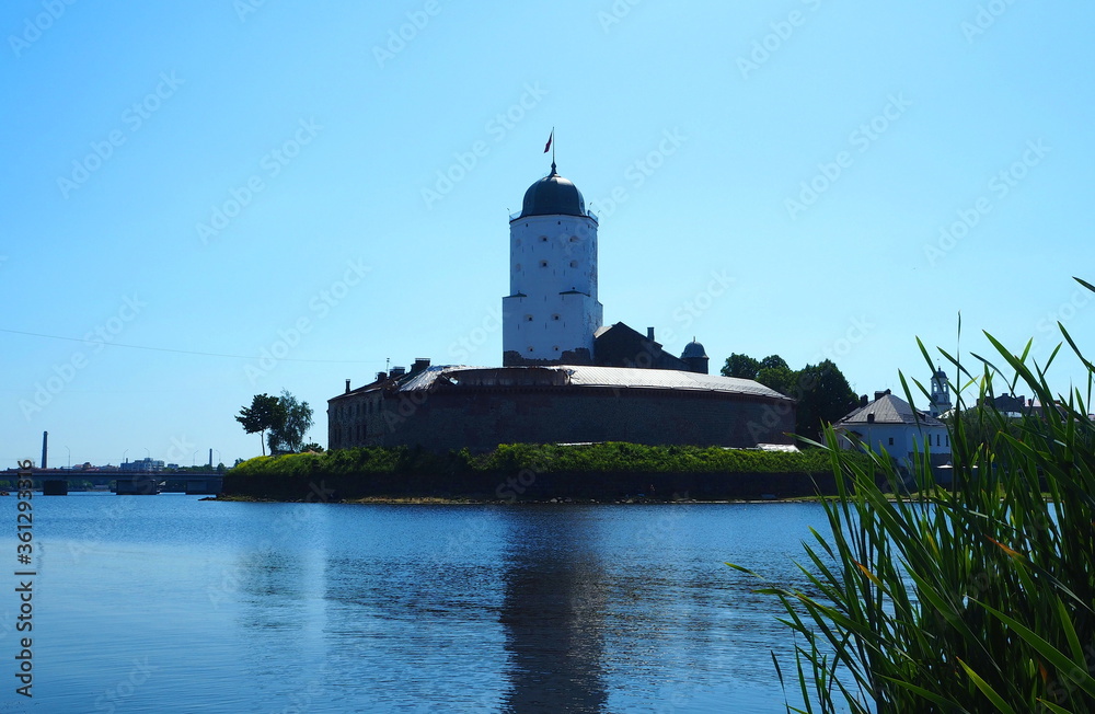 The ancient Russian city of Vyborg. An ancient city by the sea. The ancient Russian city of Vyborg. An ancient city by the sea.