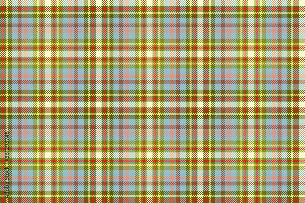 light seamless pattern of tartan ornament for textile texture with soft blue and green threads on yellow background light seamless pattern of tartan ornament for textile texture with soft blue and green threads on yellow background