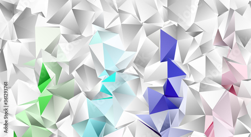 Abstract Low-Poly background. triangulated texture. Design 3d. Polygonal geometrical pattern. Triangular modern style