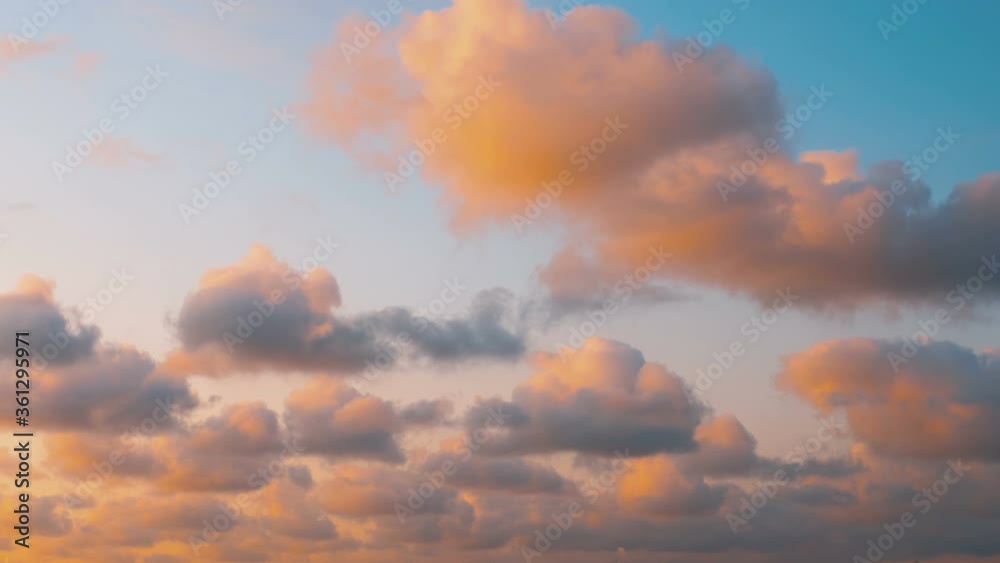 Time lapse of awesome cloudscape in 4k