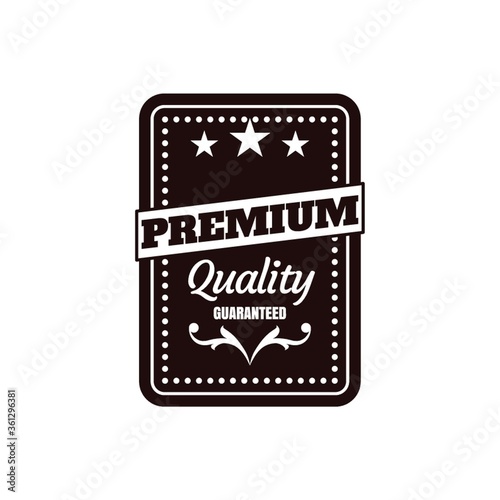 Premium quality label