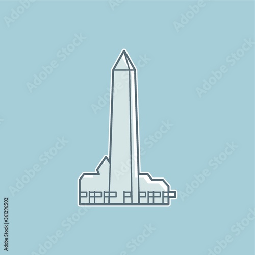 The washington monument