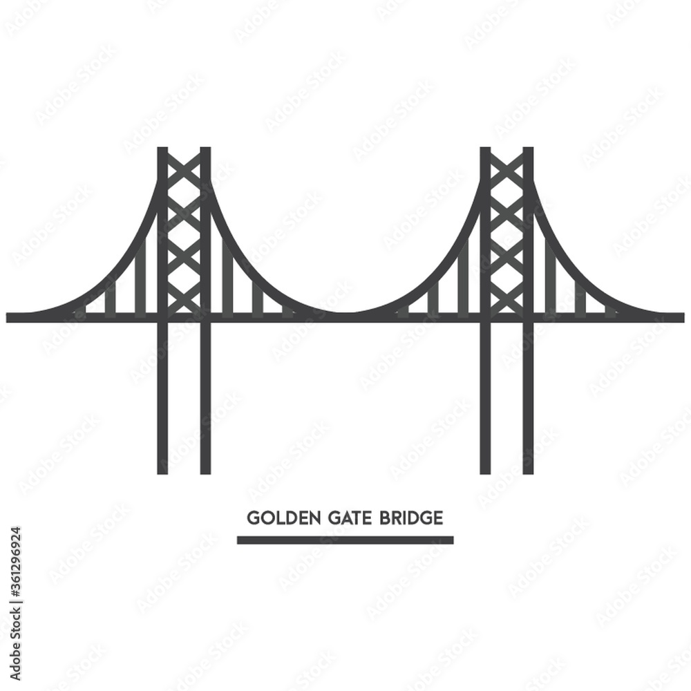 Fototapeta premium Goldengatebridge