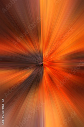 Abstract colourful red illustration with a twirl effect