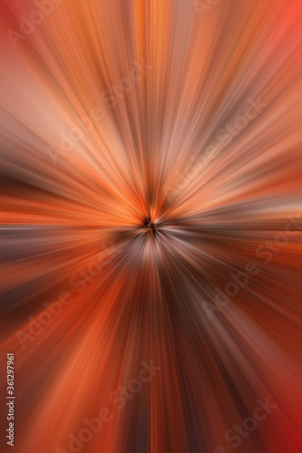 Abstract colourful red illustration with a twirl effect