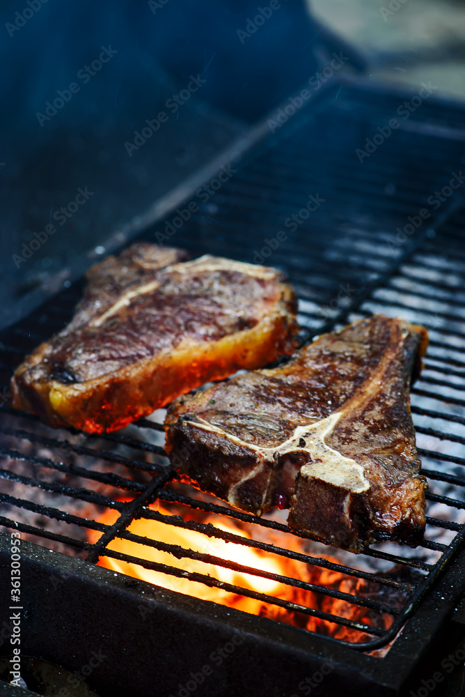Steak with wine sauce.selective focus. Steak with wine sauce.selective focus.