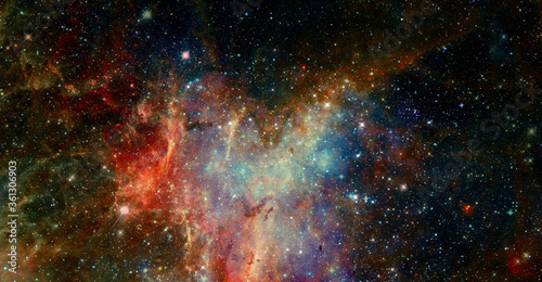 Fototapeta Naklejka Na Ścianę i Meble -  Galaxy future. Elements of this image furnished by NASA