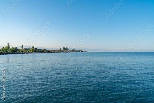 Black Sea coast in the city of Poti