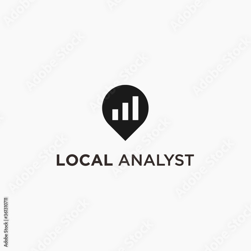 local analyst logo. local logo